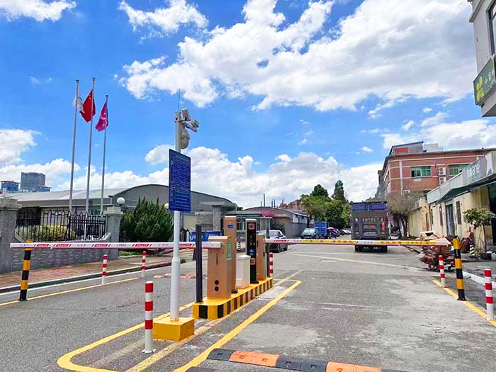 工業園停車場車牌識別系統