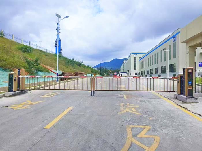 工業園車牌識別系統